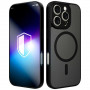 Funda 3MK Misty MagCase para Apple iPhone 16 Pro Max, negra