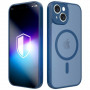 Funda 3MK Misty MagCase para Apple iPhone 14, azul