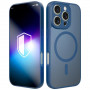 Funda 3MK Misty MagCase para Apple iPhone 16 Pro Max, azul
