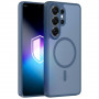 Funda 3MK Misty MagCase para Samsung Galaxy S26 Ultra, azul