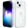 Funda magnética 3MK Misty MagCase para Apple iPhone 14, blanca