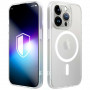 Funda para smartphone 3MK Misty MagCase Apple iPhone 15 Pro Max, compatible con MagSafe, blanca