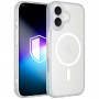 Funda para smartphone 3MK Misty MagCase Apple iPhone 16, compatible con MagSafe, blanca