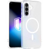 Funda para smartphone 3MK Misty MagCase Samsung Galaxy A37, compatible con MagSafe, blanca