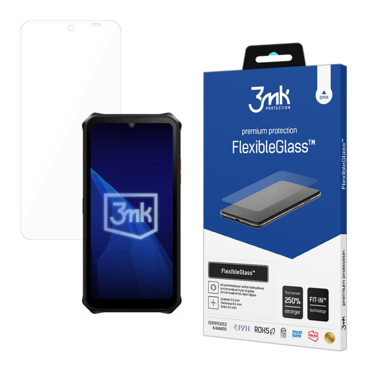 Protector de pantalla de vidrio híbrido 3MK FlexibleGlass Hammer Energy X2