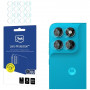 Cristal híbrido para lente de cámara 3MK Lens Protection para Motorola Moto G87 (4 uds.)