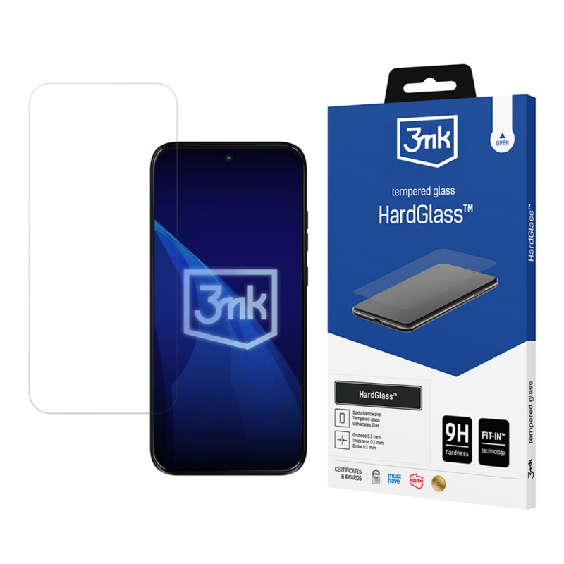 Protector de pantalla de cristal templado 3MK HardGlass para Motorola Moto G87
