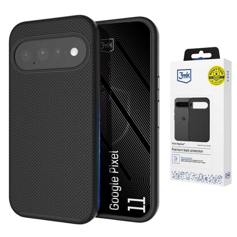 3MK Fortis MagCase Google Pixel 11, negro