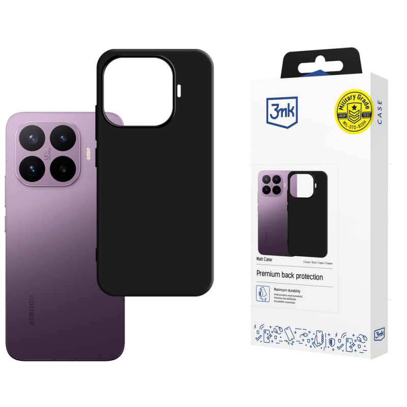 Funda para Xiaomi 17T Pro 3MK Matt Case, negra