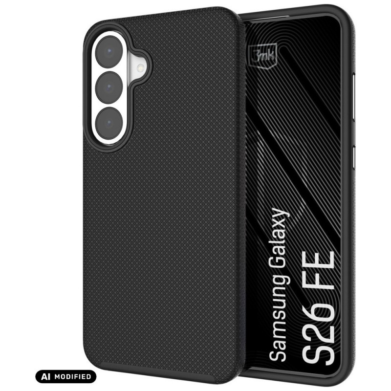 Funda para Samsung Galaxy S26 FE 3MK Fortis MagCase, negra