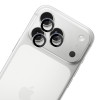 Protector de lente de cámara 3MK Lens Protection Pro para Apple iPhone 18 Pro / 18 Pro Max, negro