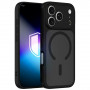 Funda para móvil 3MK Misty MagCase Apple iPhone 17 Pro Max / 18 Pro Max, negra