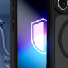 Funda para móvil 3MK Misty MagCase Apple iPhone 17 Pro Max / 18 Pro Max, negra