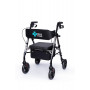 Andador de cuatro ruedas Rehafund Marsylia RF-617/G, grafito