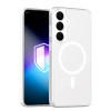 Funda para teléfono 3MK Misty MagCase Samsung Galaxy S26 FE, blanca