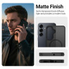 Funda Crong Hybrid Matte Magnetic MagSafe para Samsung Galaxy A17, negra