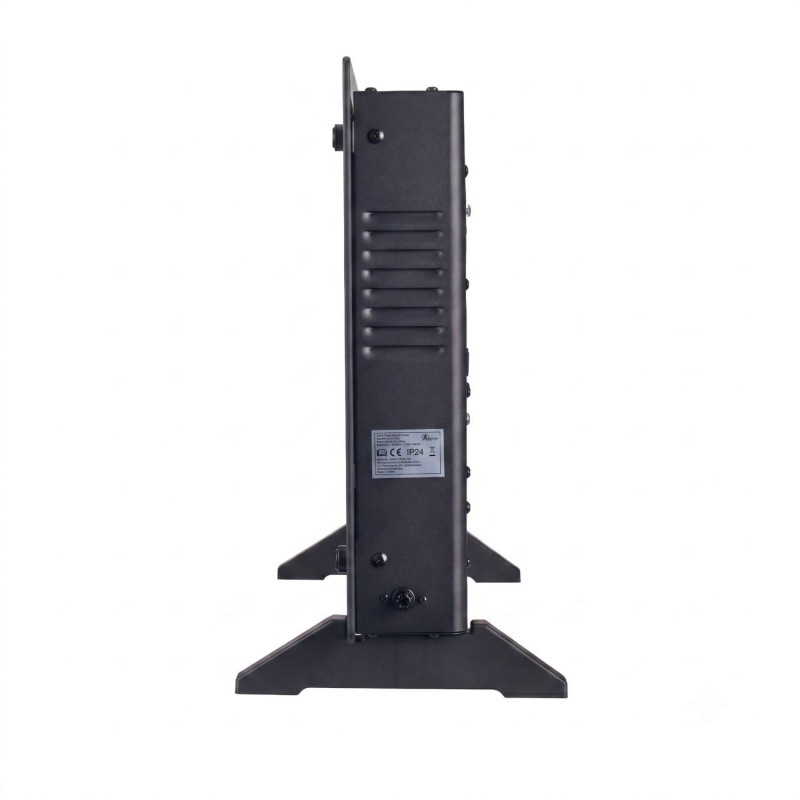 Calefactor inteligente de panel de vidrio Extralink LPL-23A-BL, 2000 W, WiFi, negro