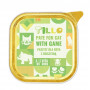 TILLO Comida húmeda para gatos Pate Game, 100 g