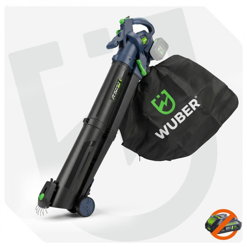 Soplador de hojas Wuber W04403, 40 V, 245 km/h