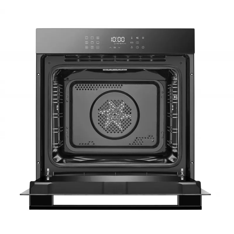 Horno eléctrico empotrable Amica AOV937P1V3BbA+, 77 L, negro, clase energética A+