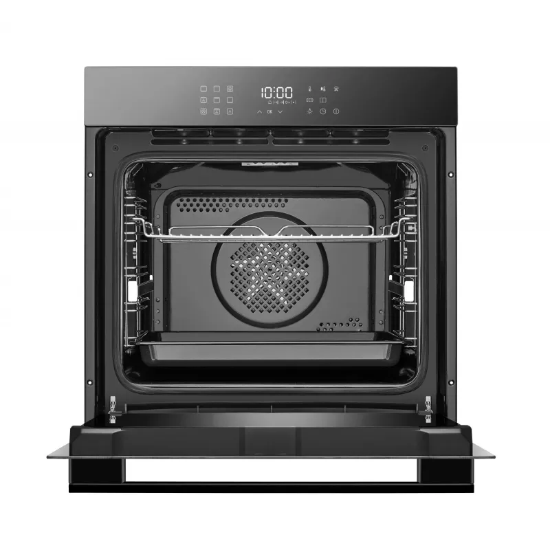 Horno eléctrico empotrable Amica AOV937P1V3BbA+, 77 L, negro, clase energética A+