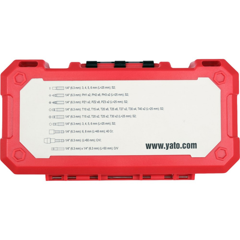 Juego de puntas de impacto YATO 68 pzs YT-78077