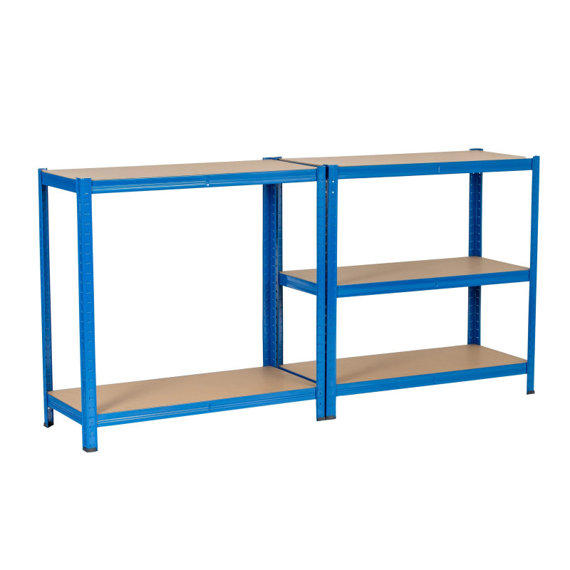 Estantería metálica Extralink 180x90x40, azul