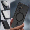 Funda MagSafe Tech-Protect MagMat para Samsung Galaxy S24 Ultra, negro mate