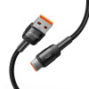 Cable Tech-Protect UltraBoost Evo USB-A / USB-C 100W 5A 100cm Negro