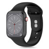 Correa de silicona Tech-Protect para Apple Watch 4/5/6/7/8/9/SE y Ultra 1/2 (42/44/45/49 mm), negra