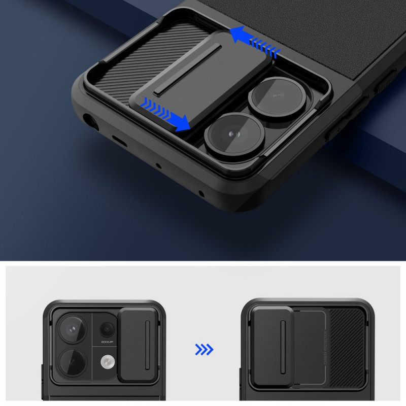 Funda Tech-Protect Velar Cam+ para Xiaomi Redmi Note 13 Pro 5G / Poco X6 5G, negra