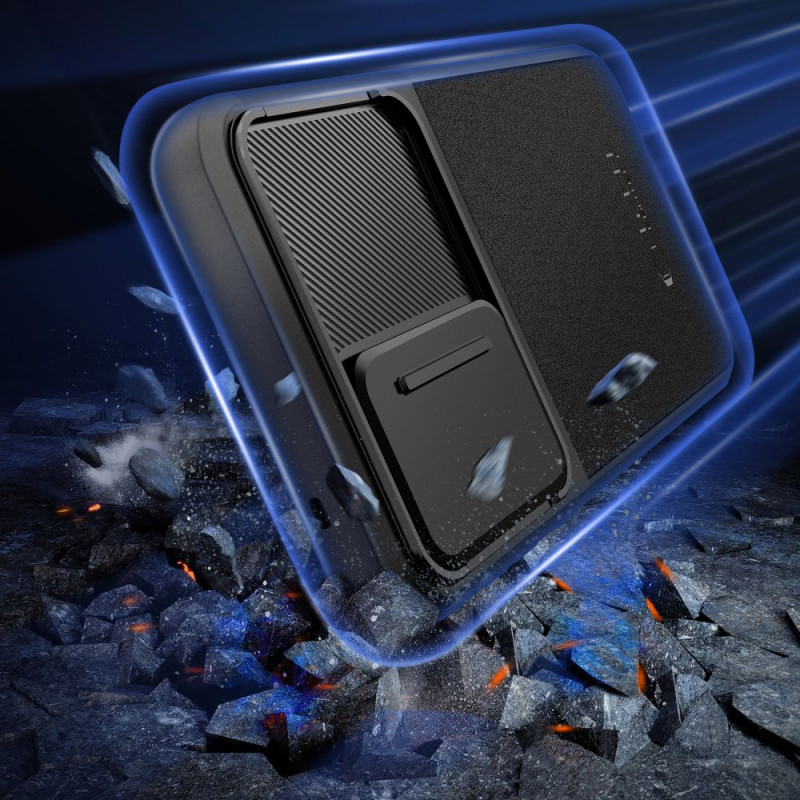 Funda Tech-Protect Velar Cam+ para Samsung Galaxy A35 / A55 5G, negra