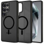 Funda Tech-Protect Magmat MagSafe para Samsung Galaxy S25 Ultra, negro mate