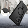 Funda Tech-Protect Magmat MagSafe para Samsung Galaxy S25 Ultra, negro mate
