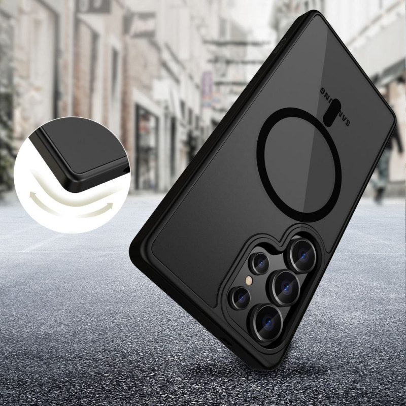 Funda Tech-Protect Magmat MagSafe para Samsung Galaxy S25 Ultra, negro mate