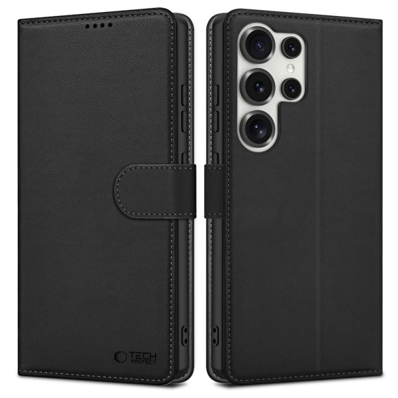 Funda Tech-Protect Wallet para Samsung Galaxy S25 Ultra, negra
