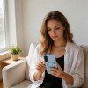 Funda Tech-Protect MagFlex MagSafe para Samsung Galaxy A57 5G, azul cielo
