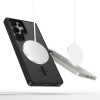 Funda Tech-Protect Magmat MagSafe para Samsung Galaxy S25 Ultra, negra/transparente