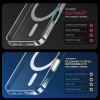 Funda Tech-Protect Flexair Hybrid CC MagSafe para Apple iPhone 16, transparente