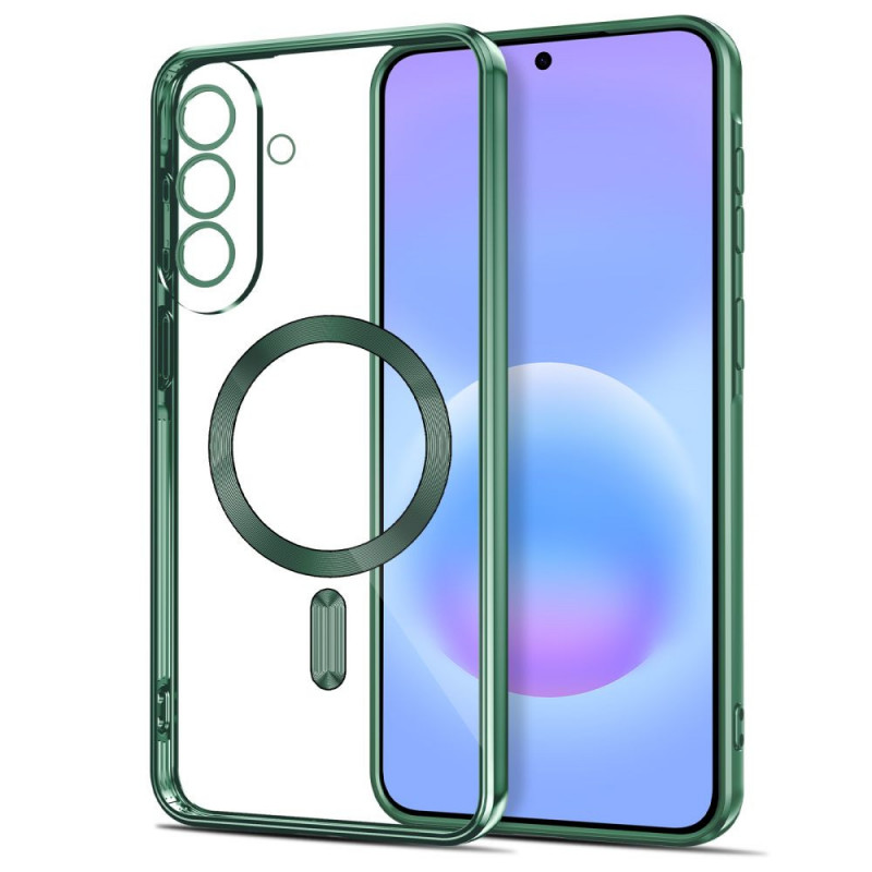 Funda Tech-Protect MagFlex MagSafe para Samsung Galaxy A37 5G, verde selva
