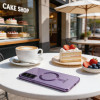 Funda Tech-Protect MagFlex MagSafe para Samsung Galaxy A37 5G, violeta cobalto