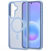 Funda Tech-Protect Magmat MagSafe para Samsung Galaxy A57 5G, azul hielo mate
