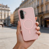 Funda Tech-Protect Magmat MagSafe para Samsung Galaxy A36 / A56 / A37 5G, rosa mate