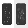 Protector de pantalla de cristal templado Tech-Protect Glass Fit+ para Motorola Moto G67 / G77, negro (2 uds.)