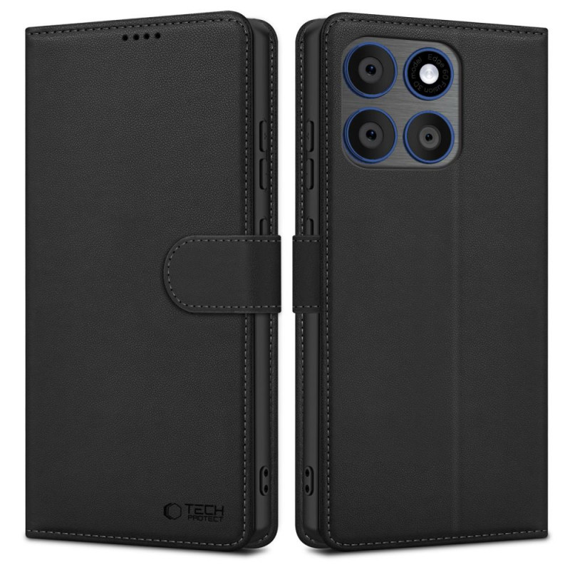 Funda cartera Tech-Protect para Motorola Edge 70 5G, negra