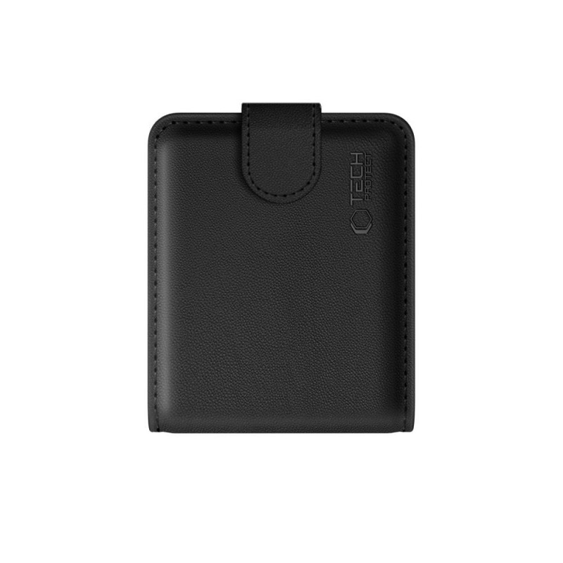 Funda cartera Tech-Protect para Samsung Galaxy Z Flip 8, negra
