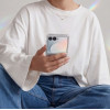 Funda híbrida FlexAir para Samsung Galaxy Z Flip 8, transparente Tech-Protect