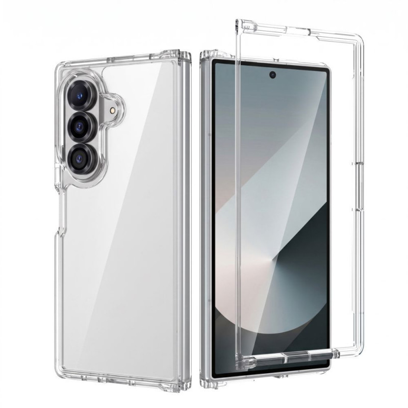 Funda híbrida Tech-Protect FlexAir para Samsung Galaxy Z Fold 8 Ultra, transparente