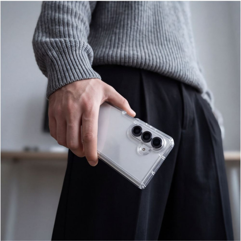 Funda híbrida Tech-Protect FlexAir para Samsung Galaxy Z Fold 8 Ultra, transparente
