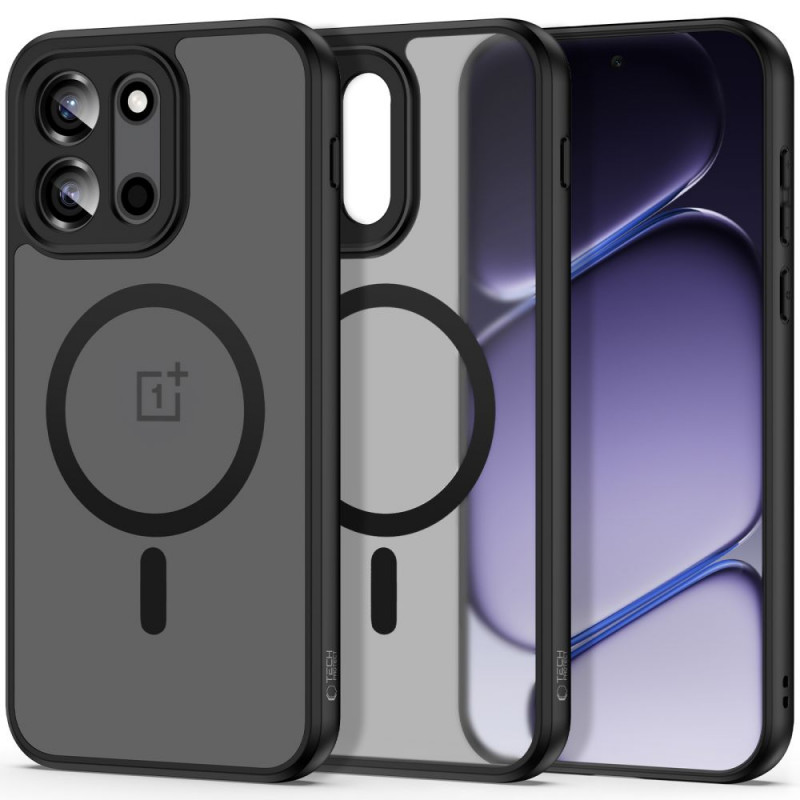 Funda MagSafe Tech-Protect Magmat para OnePlus Nord 6, negro mate